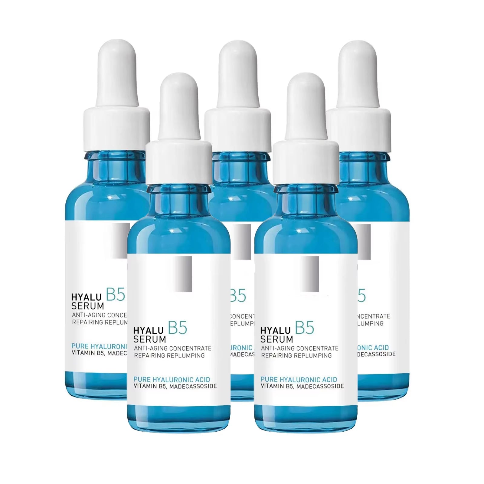 B5 Hyaluronic Acid Serum Facial anti A-Ging W-Rinkle Lift Firming Fine Lines Lightening Dark Circle Skin Brightening Hyalu Serum